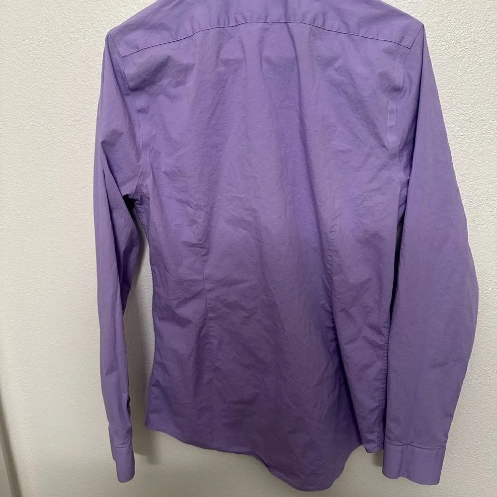 Express Men’s Purple Button Down Shirt
